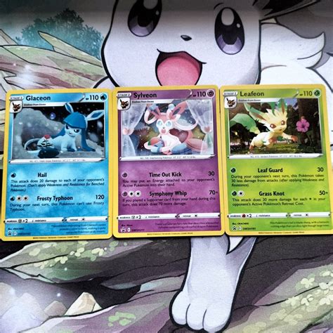 Mavin Sylveon Leafeon Glaceon Promo Holo Rares Swsh Swsh