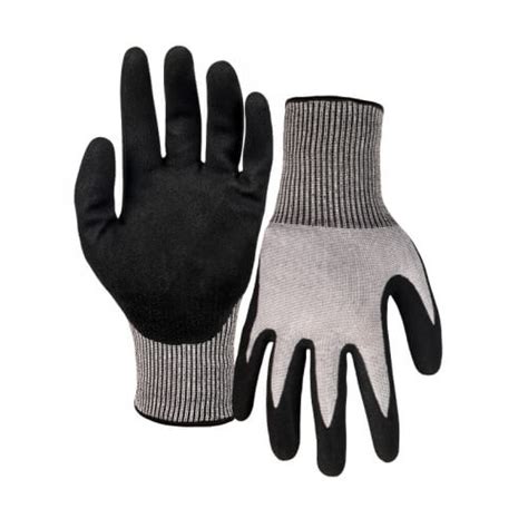 G Cut Resistant Shell Nitrile Sandy Palm Coated Gloves Level B A