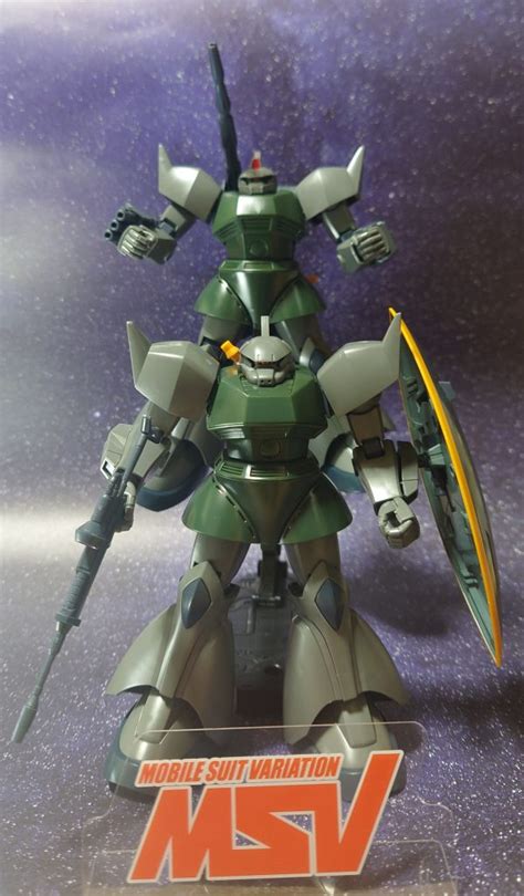 Hguc 1144 Ms 14a 量産型ゲルググ Ms 14c ゲルググキャノン｜黒井 響介さんのガンプラ作品｜gunsta（ガンスタ）