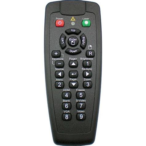 Optoma Technology BR 5021L Remote Control BR 5021L B H Photo