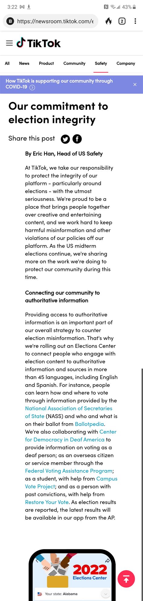 ELECTION INTEGRITY TikTok Edition Hardcore Husky Forums