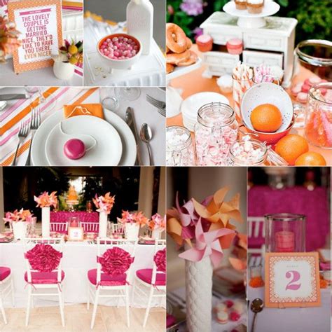 Pink Color Combination Wedding Ideas - Elegantweddinginvites.com Blog ...