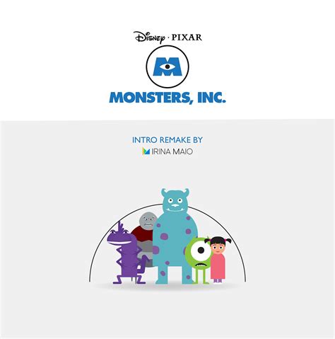 Monsters, INC | intro remake - motion graphics on Behance