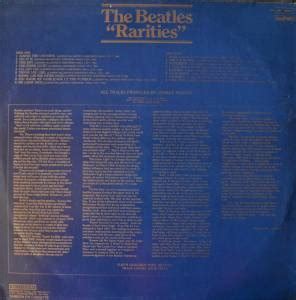 Rarities Lp Compilation Re Release Von The Beatles