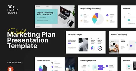 Digital Marketing Plan Powerpoint Template - TemplateMonster