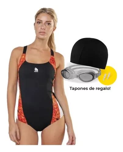 Combo Malla Natacion Quickly Resist Cloro Gorro Antiparras Mercadolibre