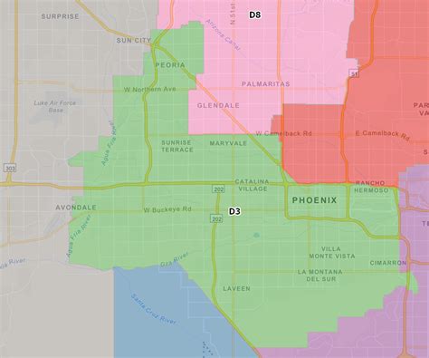 Kyrene School District Map