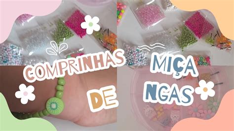 Comprinhas de miçangas para a minha lojinha de BIJUS YouTube