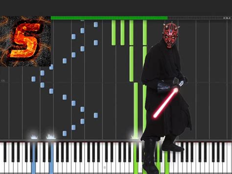 Duel Of Fates Piano Tutorial Synthesia Remix YouTube