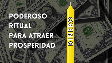 💫poderoso Ritual Para Atraer Prosperidad 🕯️dinero 💰💸 Hecho En Casa 🙏 Te