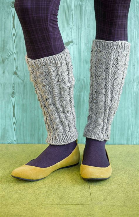 Foyles Cabled Leg Warmers Knit Leg Warmers Pattern Knit Leg