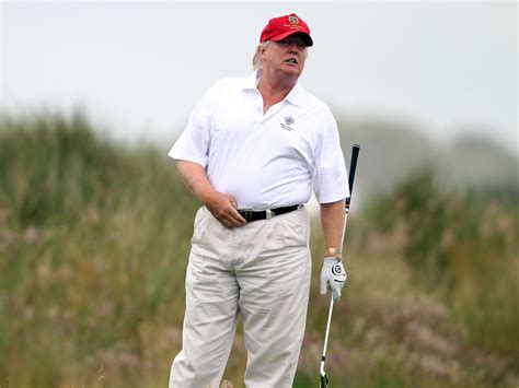 Donald Trump 'carries high-powered rifles with his clubs' when playing