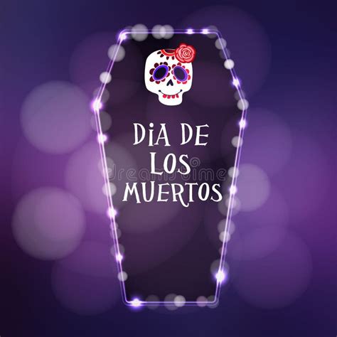 Dia De Los Muertos Day Of The Dead Or Halloween Card Invitation