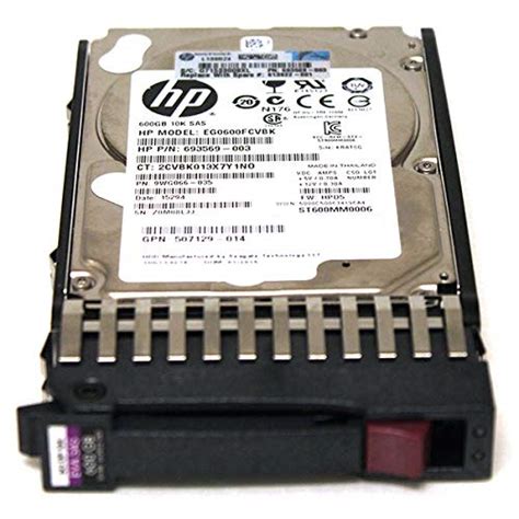 Hp Gb K G Sff Sas Sc Hard Drive Techontime