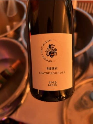 Freiherr Von Gleichenstein Sp Tburgunder R Serve Vivino Us