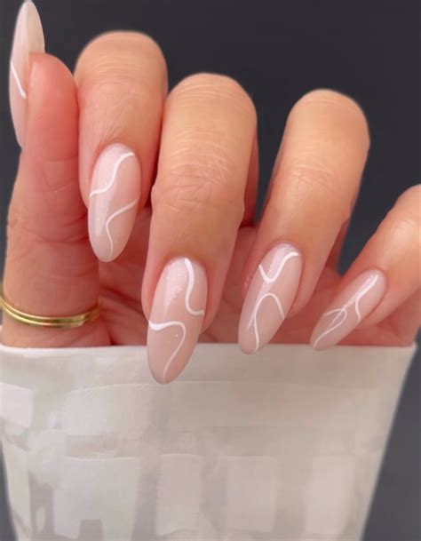 nails nail colors uñas nude white blanco Unghie idee Unghie