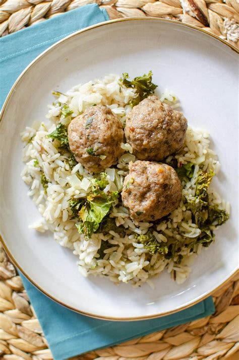 Meatballs and Rice | Living Lou