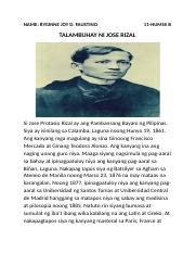 Bionote Ni Jose Rizal Hot Sex Picture