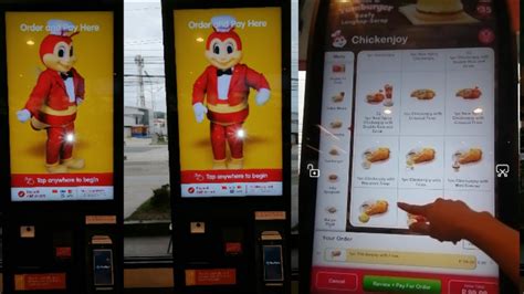 HOW TO USE JOLLIBEE SELF ORDER KIOSK YouTube