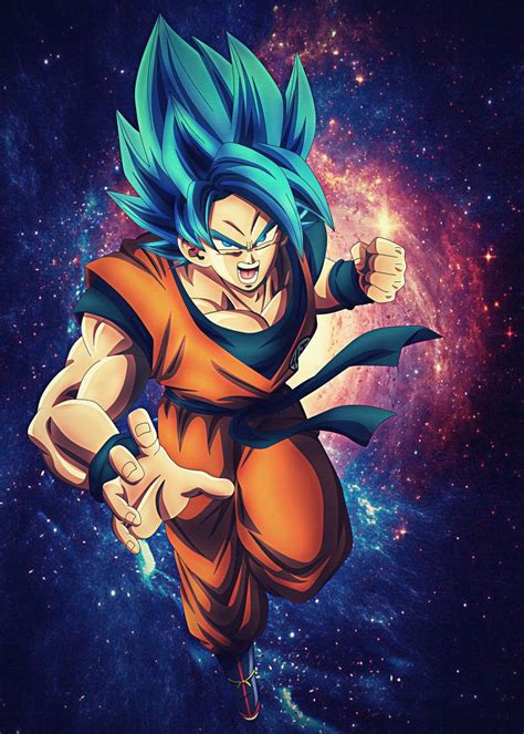 Dragon Ball Z Super Poster By Eric Fkm Displate Dragon Ball