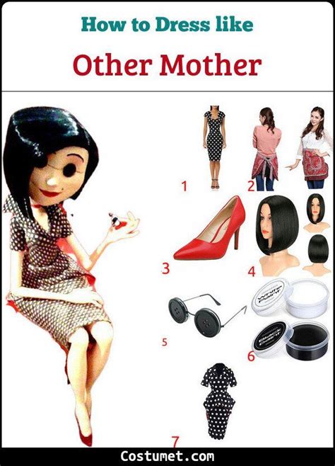 Other Mother (Coraline) Costume for Halloween | Coraline costume ...