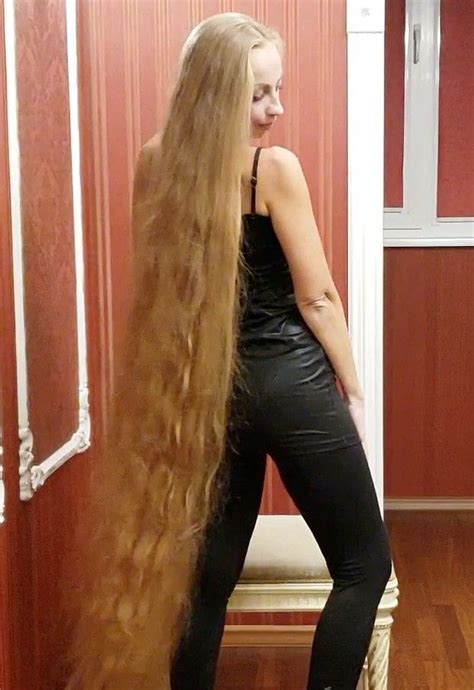 Video Alena Perfect Long Hair Realrapunzels Long Hair Styles Long Blonde Hair Long