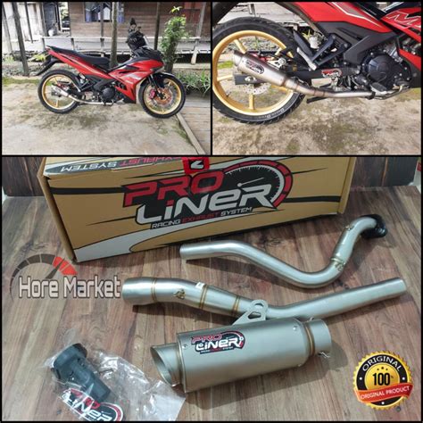 Jual Knalpot Proliner Mx King Original Short Tr R Titan Tr R