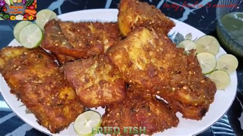 Lahori Fish Fry Fish Fry Recipe Rohu Fish I Spicy Fried Fish I