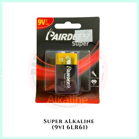 PAIRDEER Battery Super Alkaline Super Heavy Duty Premium Alkaline AA