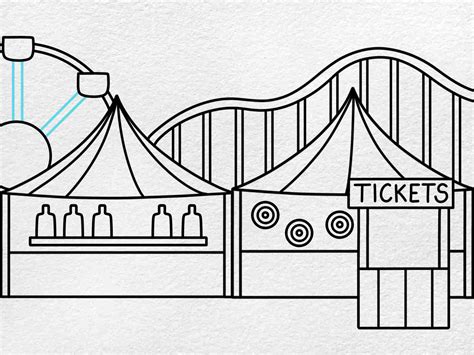 How To Draw A Carnival Helloartsy