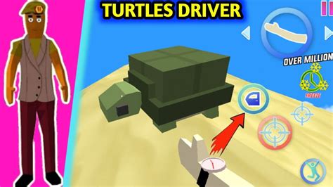 Jack Becomes Turtles Driving 🐢🧑‍ ️in Dude Thrft Wars Youtube