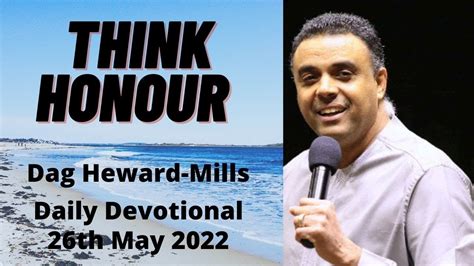 Think Honour Dag Heward Mills Daily Devotional Daily Counsel Read Your