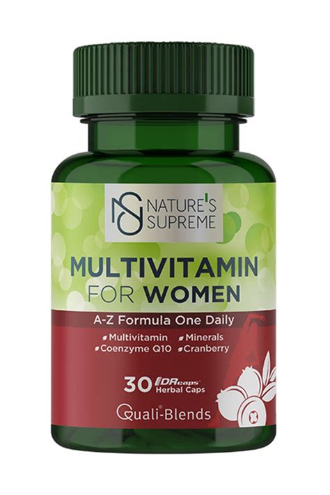 Natures Supreme Multivitamin For Women 30 Kapsül Fiyatı Yorumları Trendyol