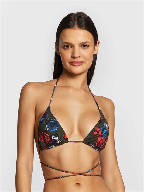 Calvin Klein Swimwear Bikini Oberteil Print KW0KW01912 Bunt Modivo De