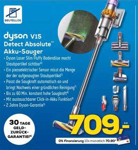 Dyson V Detect Absolute Akku Sauger Angebot Bei Euronics Xxl