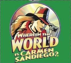 Where In The World Is Carmen Sandiego? 1994 | Carmen sandiego, Carmen ...