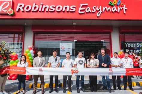 Robinsons Easymart Opens 100th Store In Bulacan Robinsons Retail