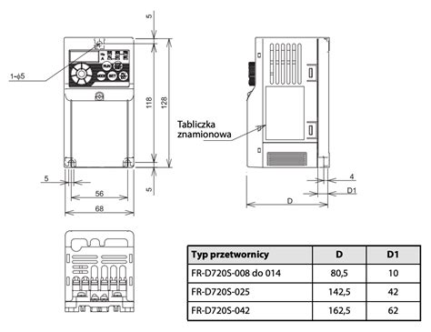 Falownik Mitsubishi FR D720S 042 EC 4 2A SklepFALOWNIKI PL Sklep Z