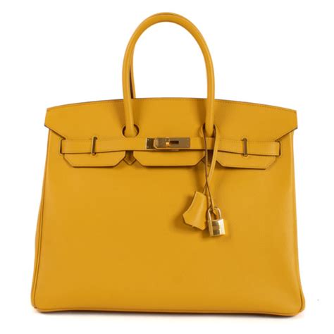 Herm S Birkin Soleil Epsom Ghw Labellov Buy And Sell Authentic Luxury