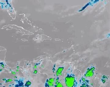 Sistema anticiclónico comienza a incidir sobre el país escasas lluvias