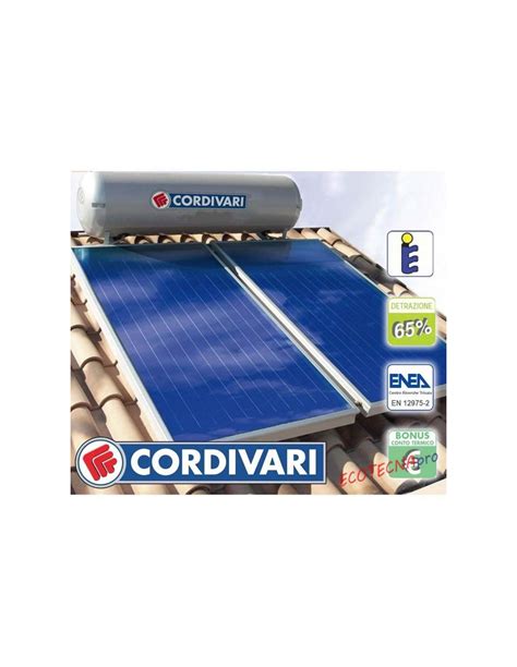 Pannello Solare Termico Cordivari NATURAL EVO 300 LT 4 Mq