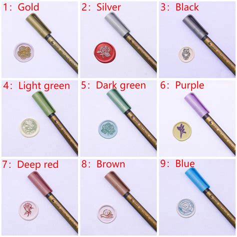 Wax Seal Accessories Metal Pen/craft Pen Writing Pen - Etsy