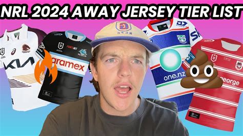 Ranking Every Nrl Away Jersey Youtube