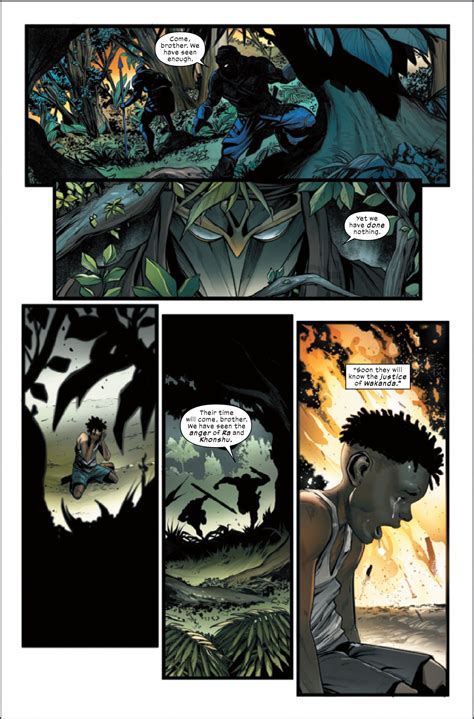 Ultimate Black Panther #1 Preview Reveals T'Challa's Wife