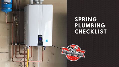 Your Spring Plumbing Checklist Bronco Plumbing Blog