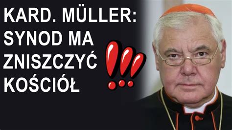 Proces synodalny przeradza się we wrogie przejęcie Kościoła Kard