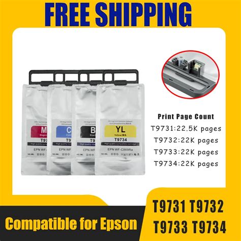 T9731 T9732 T9733 T9734 Compatible Ink Cartridge Ink Bag For Epson For