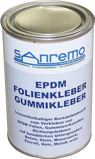 EPDM FOLIENKLEBER GUMMIKLEBER Kontaktklebstoff 800g 1 99 100g