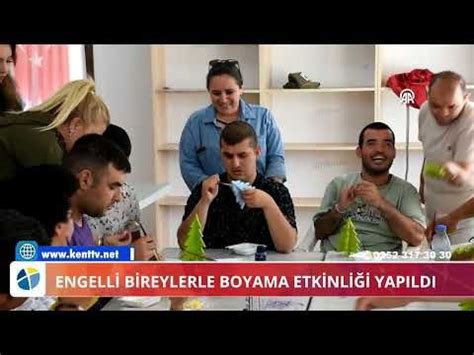 Engelli Bireylerle Boyama Etkinli I Bodrum Kent Tv