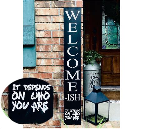 Funny Welcome Signs, Welcome Signs Front Door, Wooden Welcome Signs, Front Porch Signs, Wood ...